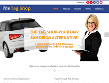 Tablet Screenshot of dmv-sandiego.com